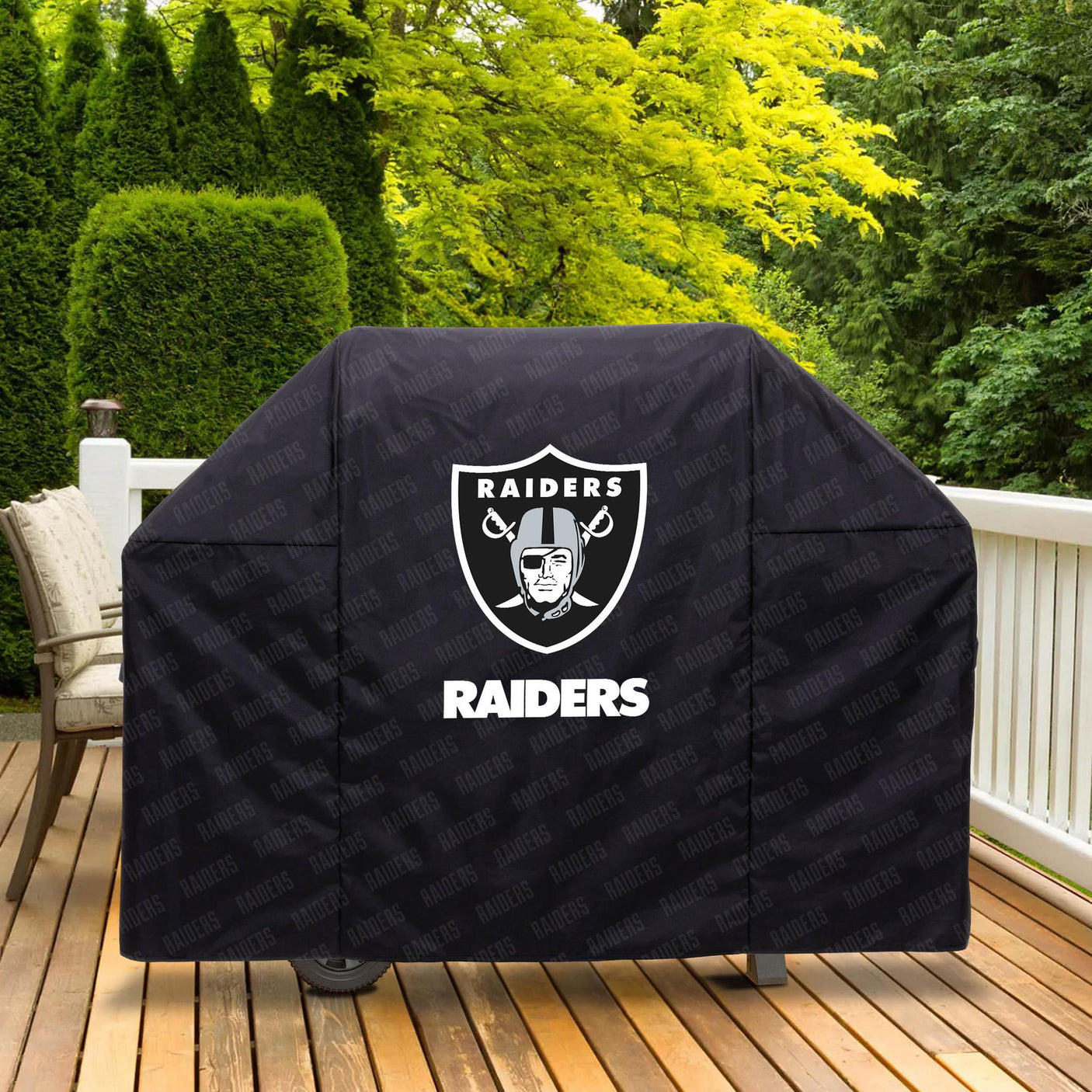 Raiders Heavy Duty Grill Cover