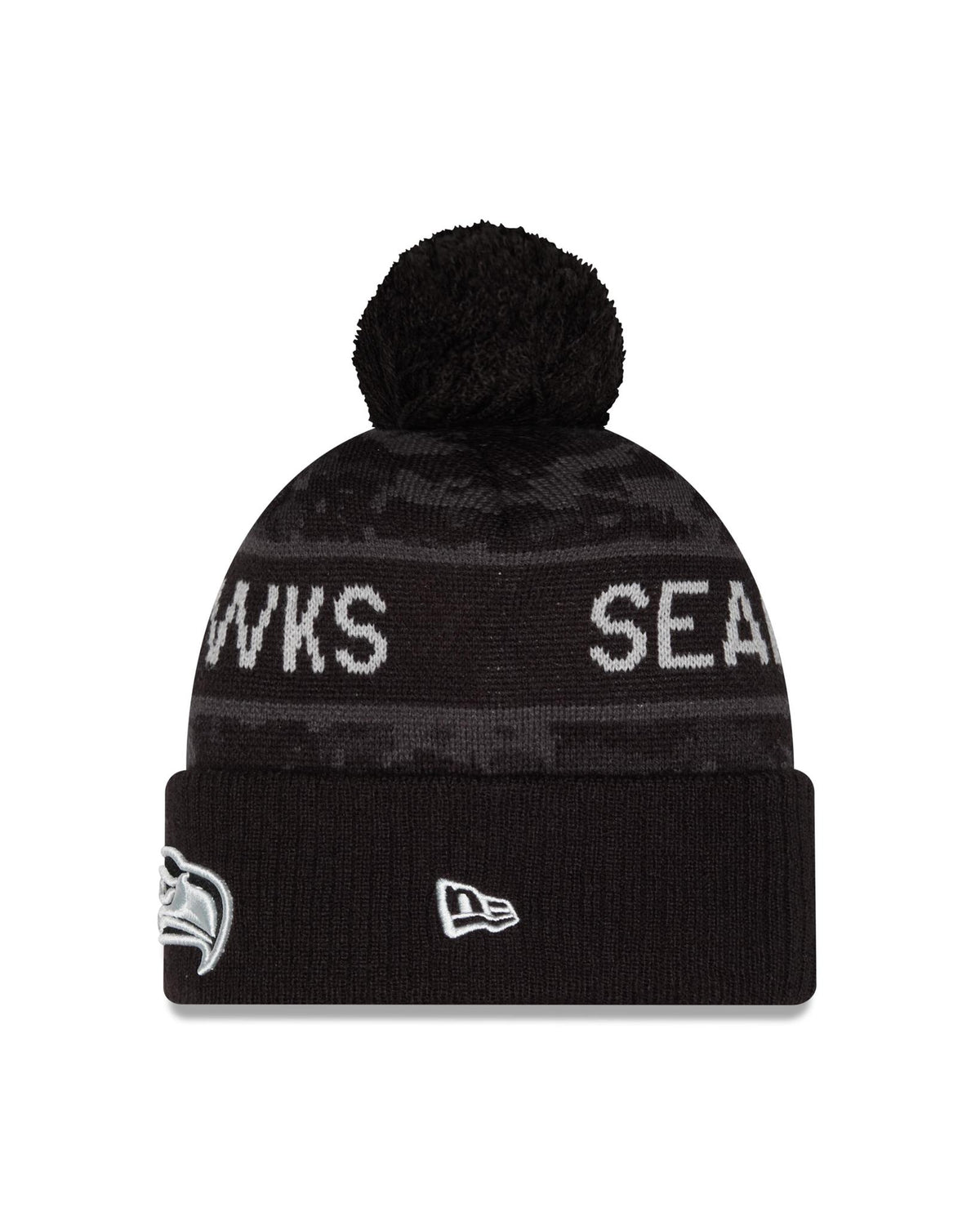 Seahawks 2026 New Era Men's Salute to Service Knit Pro Football Hall of Fame