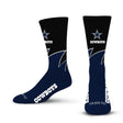 Cowboys 2025 Black Wave Sock