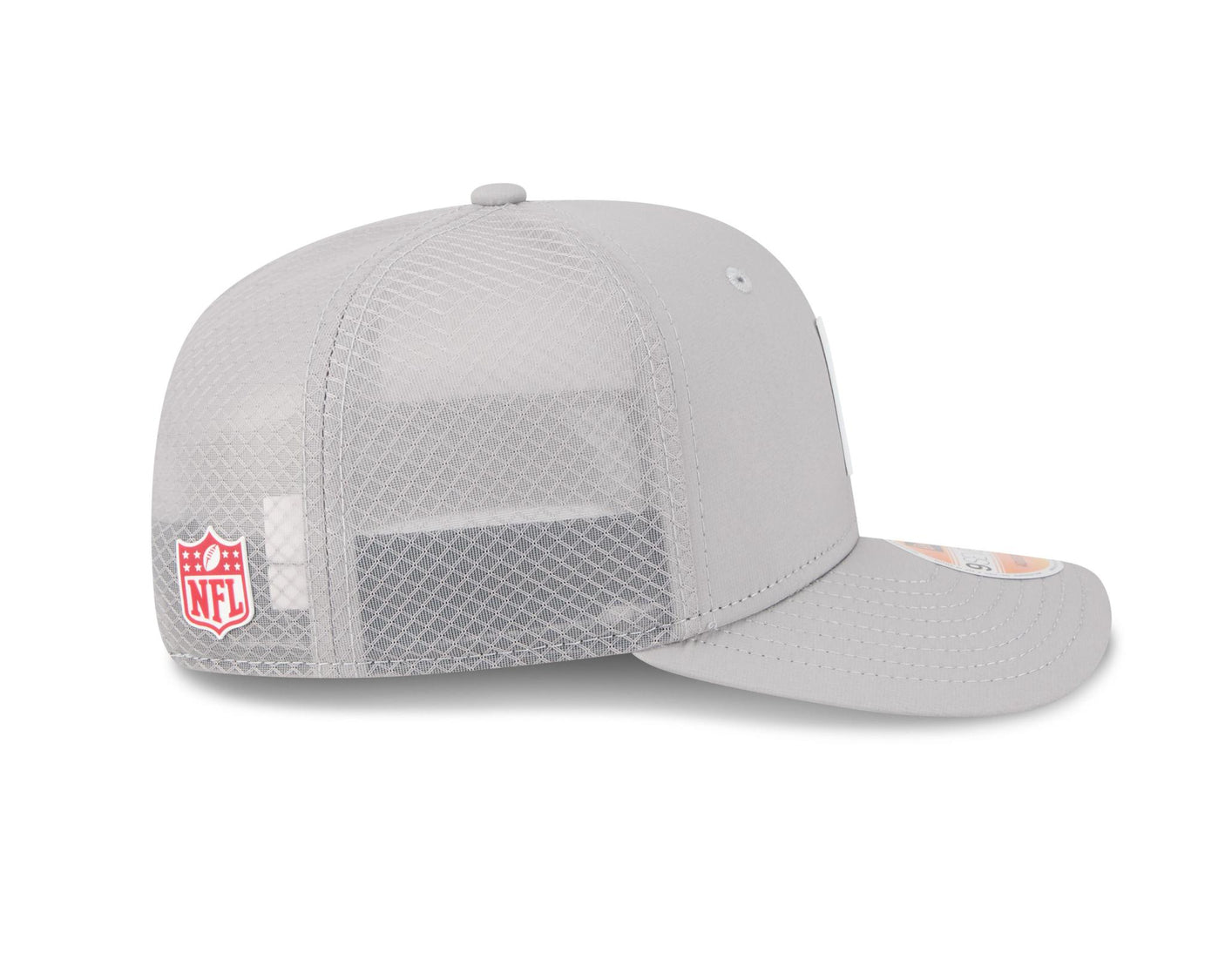 49ers 2025 New Era Men's 9SEVENTY Trucker Sideline Hat