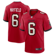 Buccaneers Baker Mayfield Nike Men's Red Game Jersey