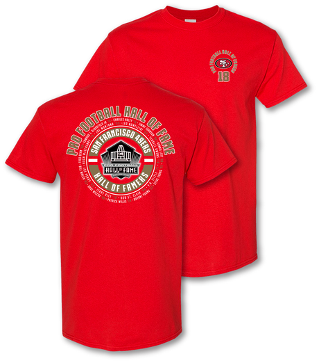 49ers Hall of Famers T-Shirt