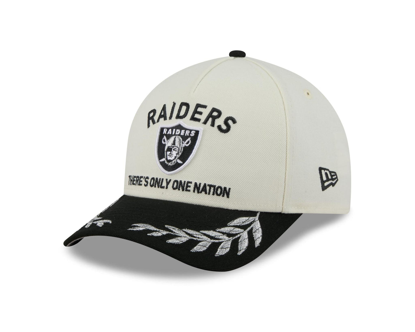 Raiders 2025 New Era 9FORTY Stretch Snap Color Way Draft Hat