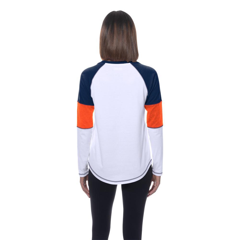 Bears 2025 New Era Women's White Long Sleeve T-Shirt