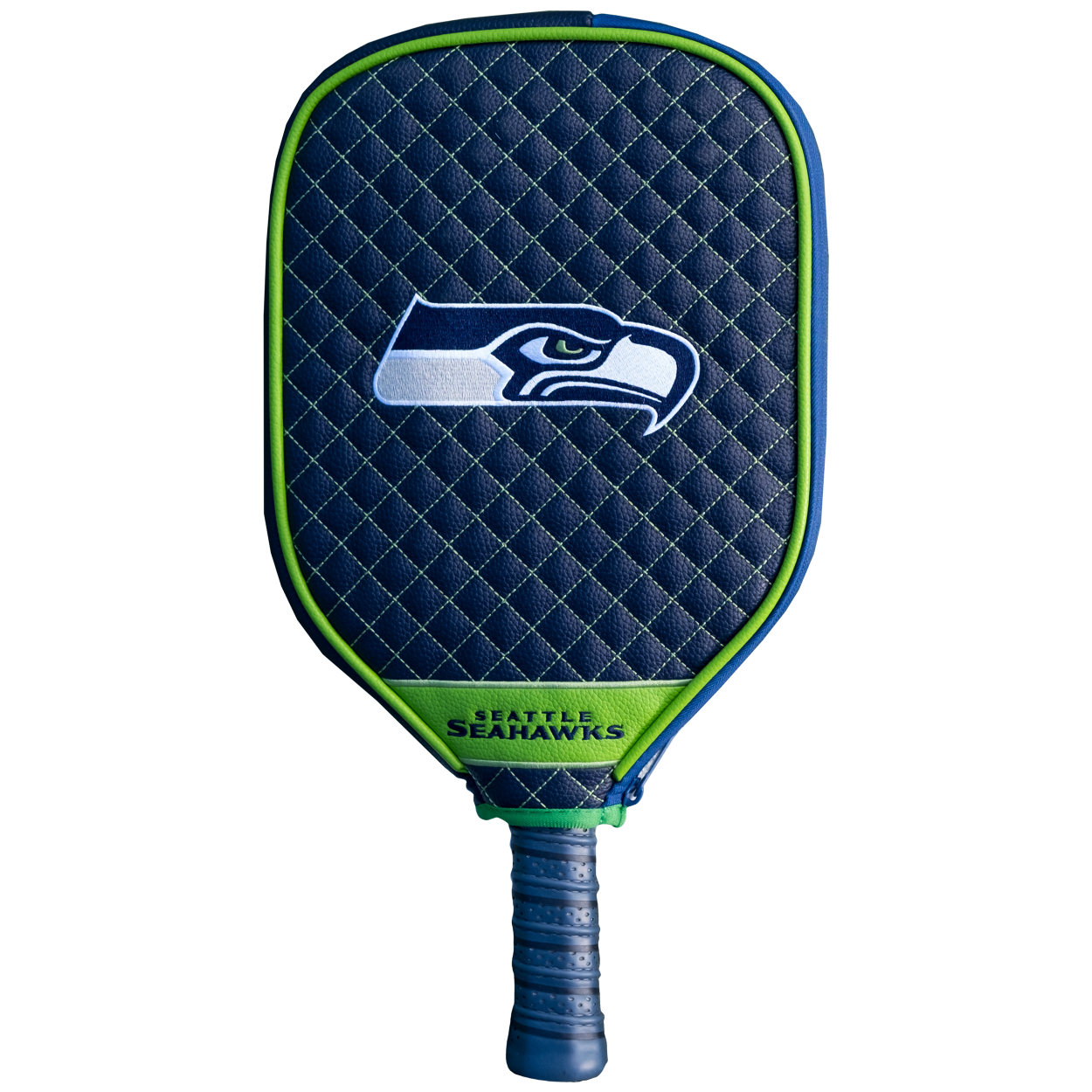 Seahawks Quilted Pickleball Paddle Cover