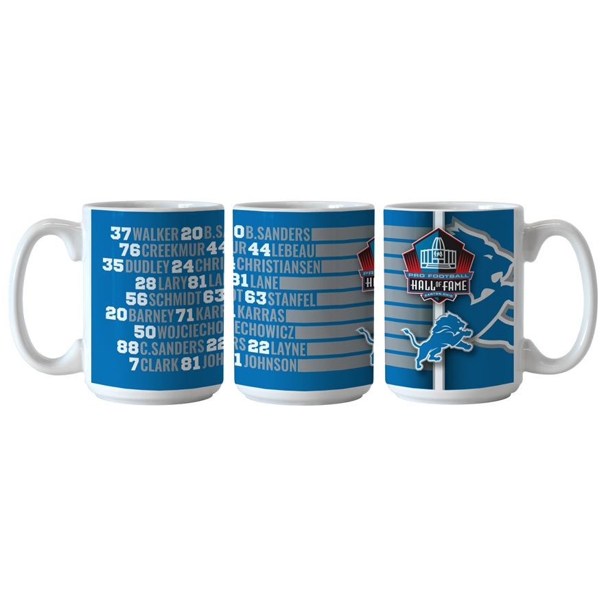 Lions Hall of Famers Mug