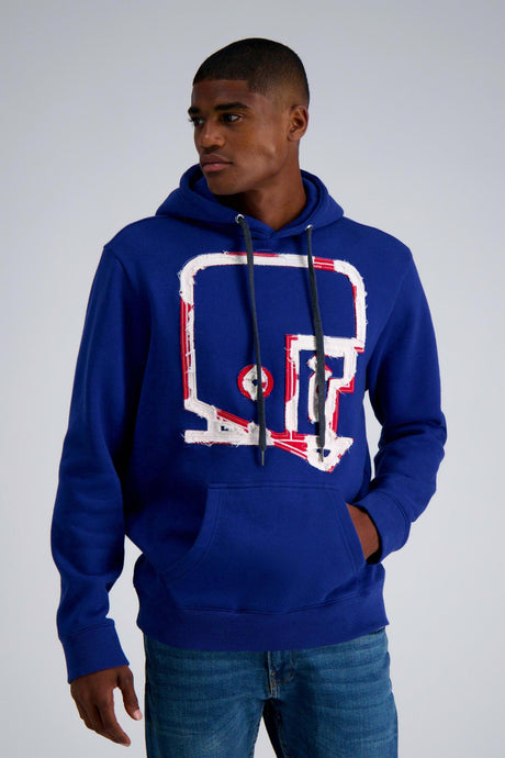 Pro Football Hall of Fame X Haggar - Navy Graphic Helmet Pullover Sweatshirt