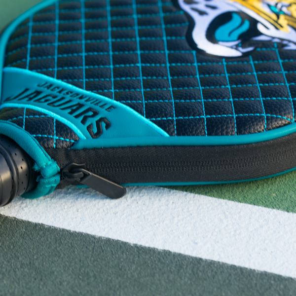 Jaguars Quilted Pickleball Paddle Cover