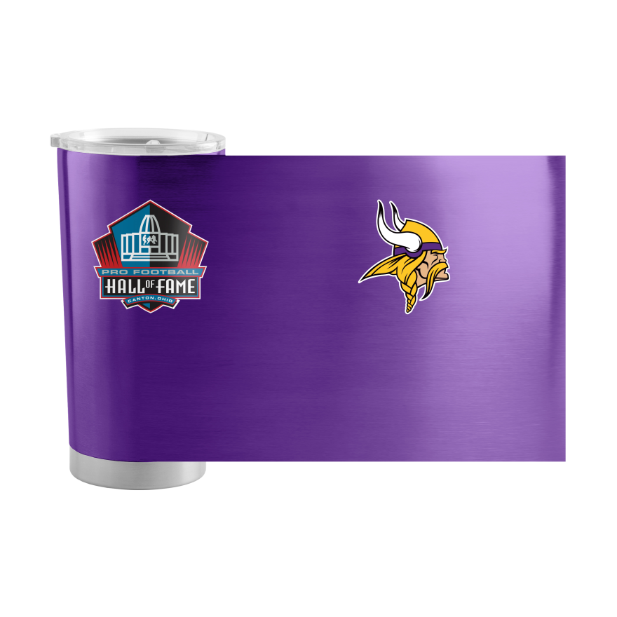 Vikings Hall of Fame 20oz Stainless Tumbler Pro Football Hall of Fame