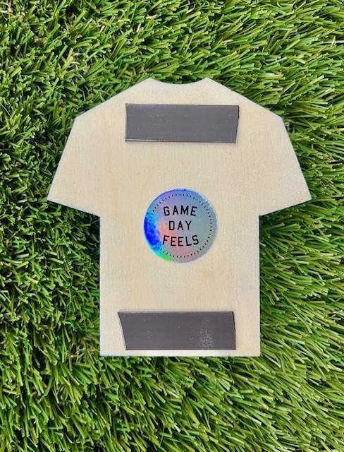 Jerry Rice Wood Jersey Jumbo Magnet