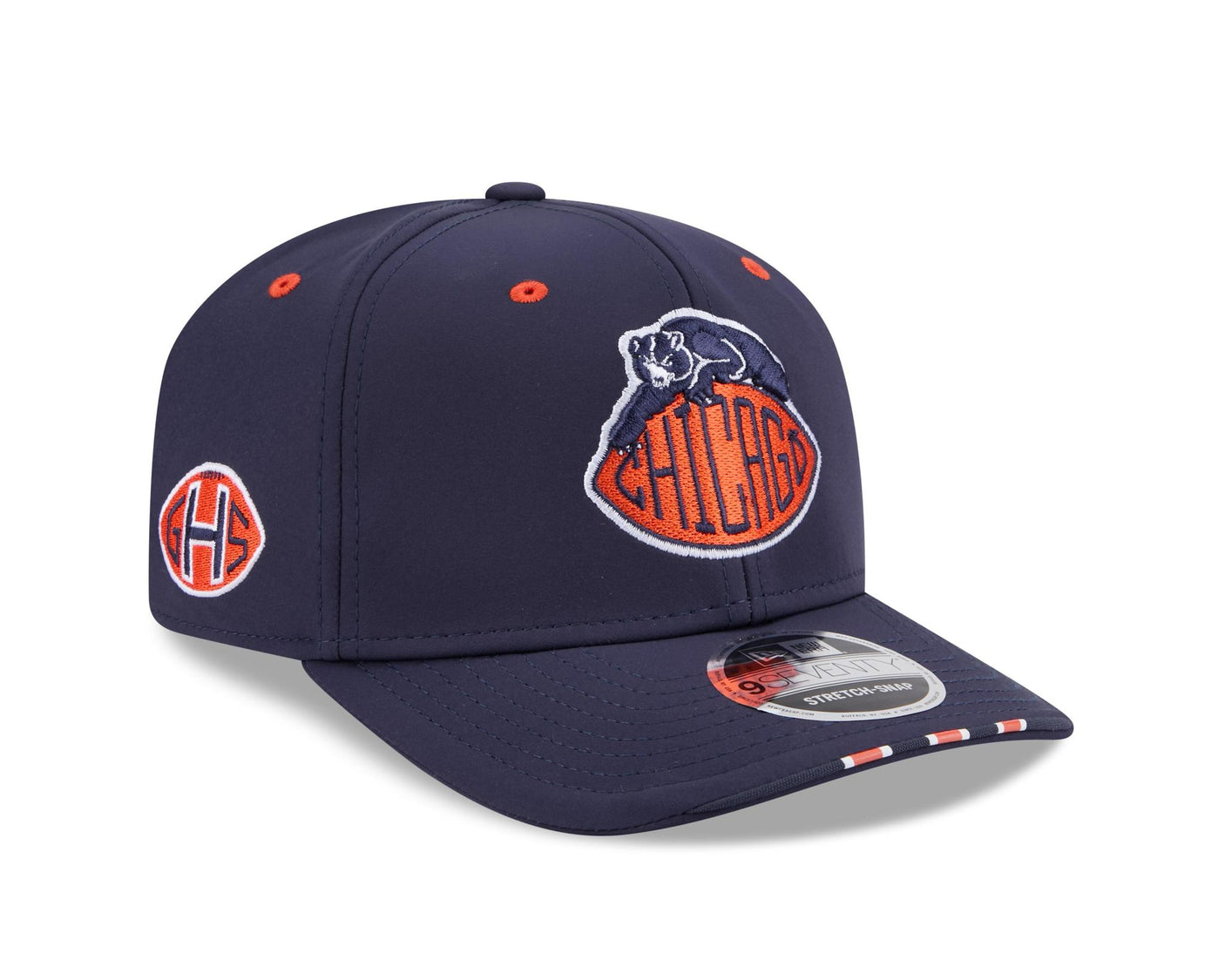 Bears 2026 New Era Men's 9SEVENTY Stretch Snap Rivalry Hat