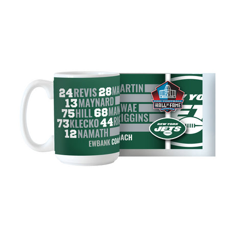 Jets Hall of Famers Mug