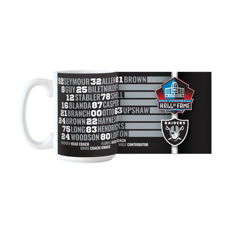 Raiders Hall of Famers Mug