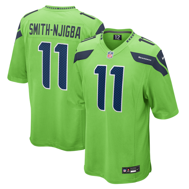Seahawks Jaxon Smith-Njigba Nike Men's Green Game Jersey