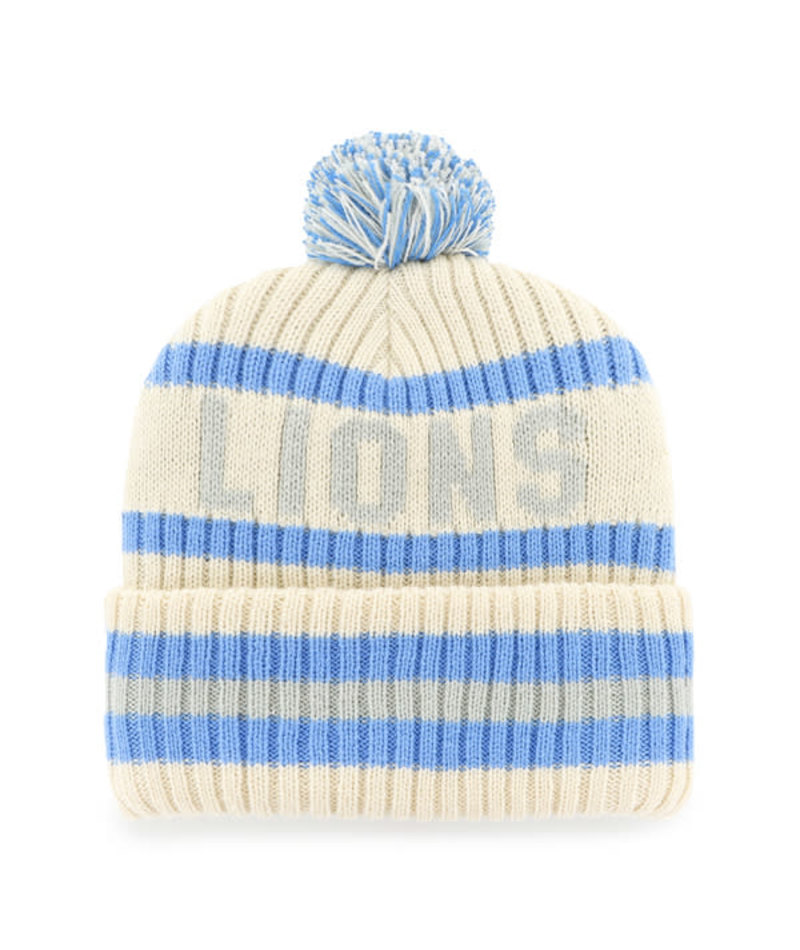 Lions 2025 '47 Brand Men's Natural Bering Cuff Knit