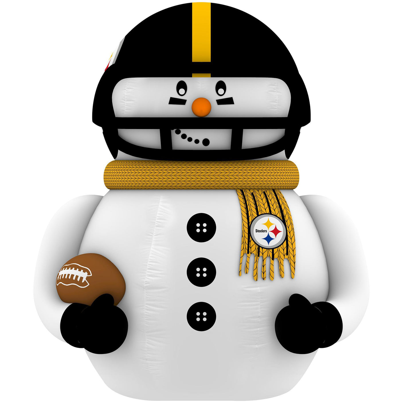Steelers Team Pride Inflatable Snowman Player