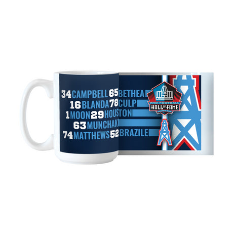Oilers Hall of Famers Mug