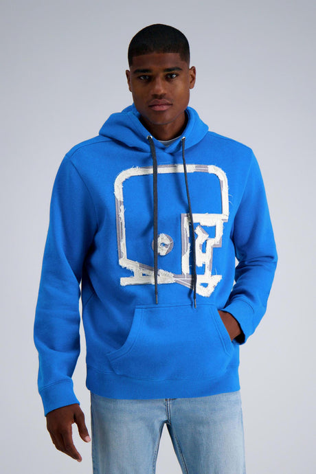 Pro Football Hall of Fame X Haggar - Blue Graphic Helmet Pullover Sweatshirt