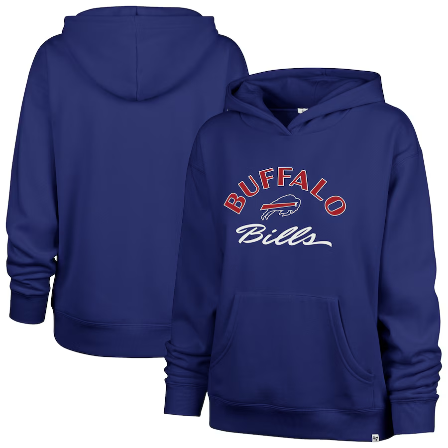 Bills 2025 '47 Brand Women's Whirlwind Naomi Hoodie