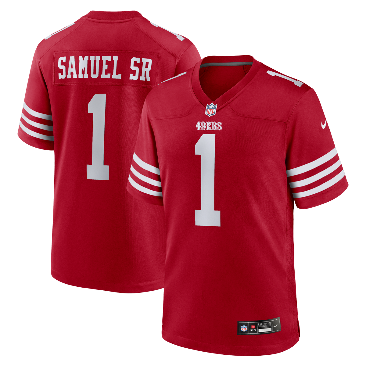 New San deals Francisco 49ers Deebo Samuel Jersey Mens Size L Nike On Field NWOT