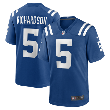 Colts Anthony Richardson Men's Blue Nike Game Jersey