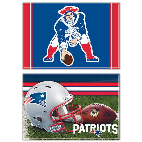 Patriots 2-Pack Rectangle Magnets