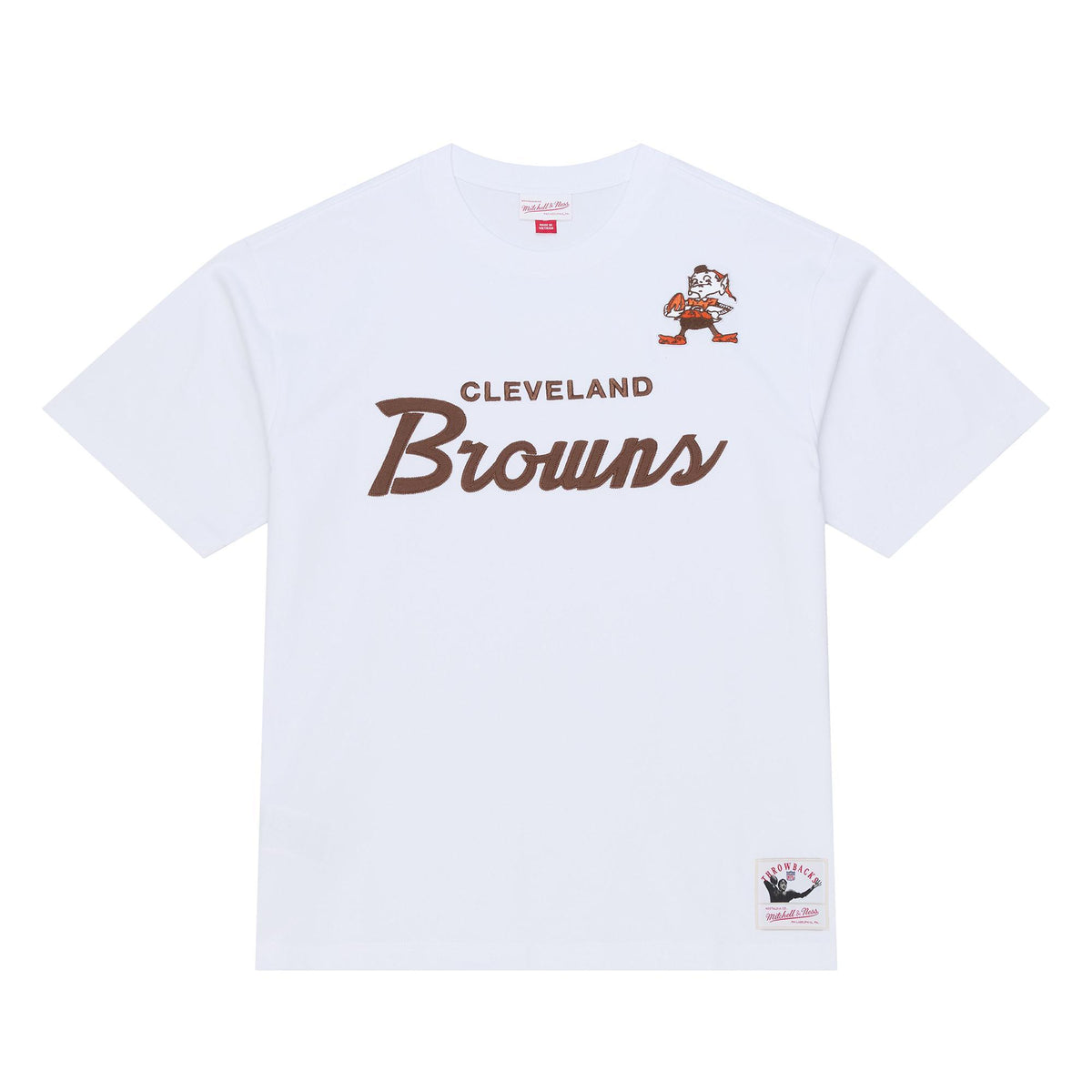 Browns 2026 Mitchell & Ness Men's Head Coach T-Shirt Pro Football Hall of Fame