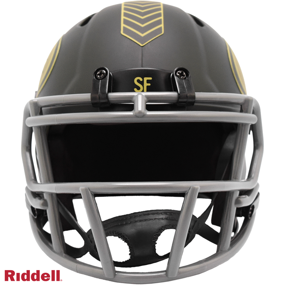 49ers 2025 Salute to Service Mini Helmet