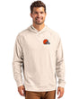 Browns Cutter & Buck Men's Adapt Eco Heather Hooded Pullover
