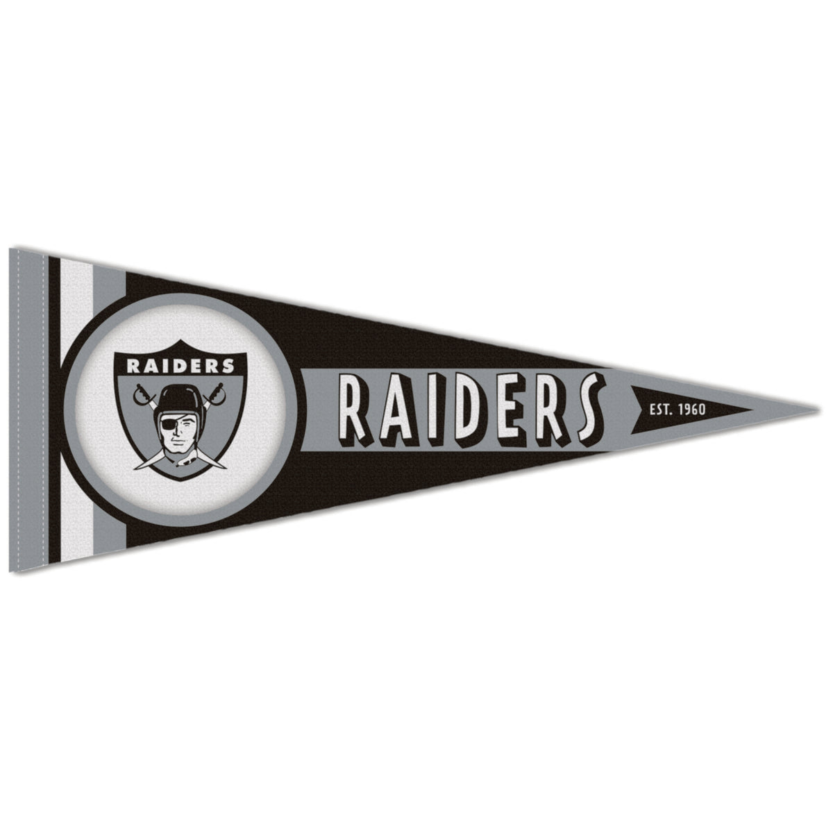 Raiders Classic Retro Ring Pennant Pro Football Hall of Fame