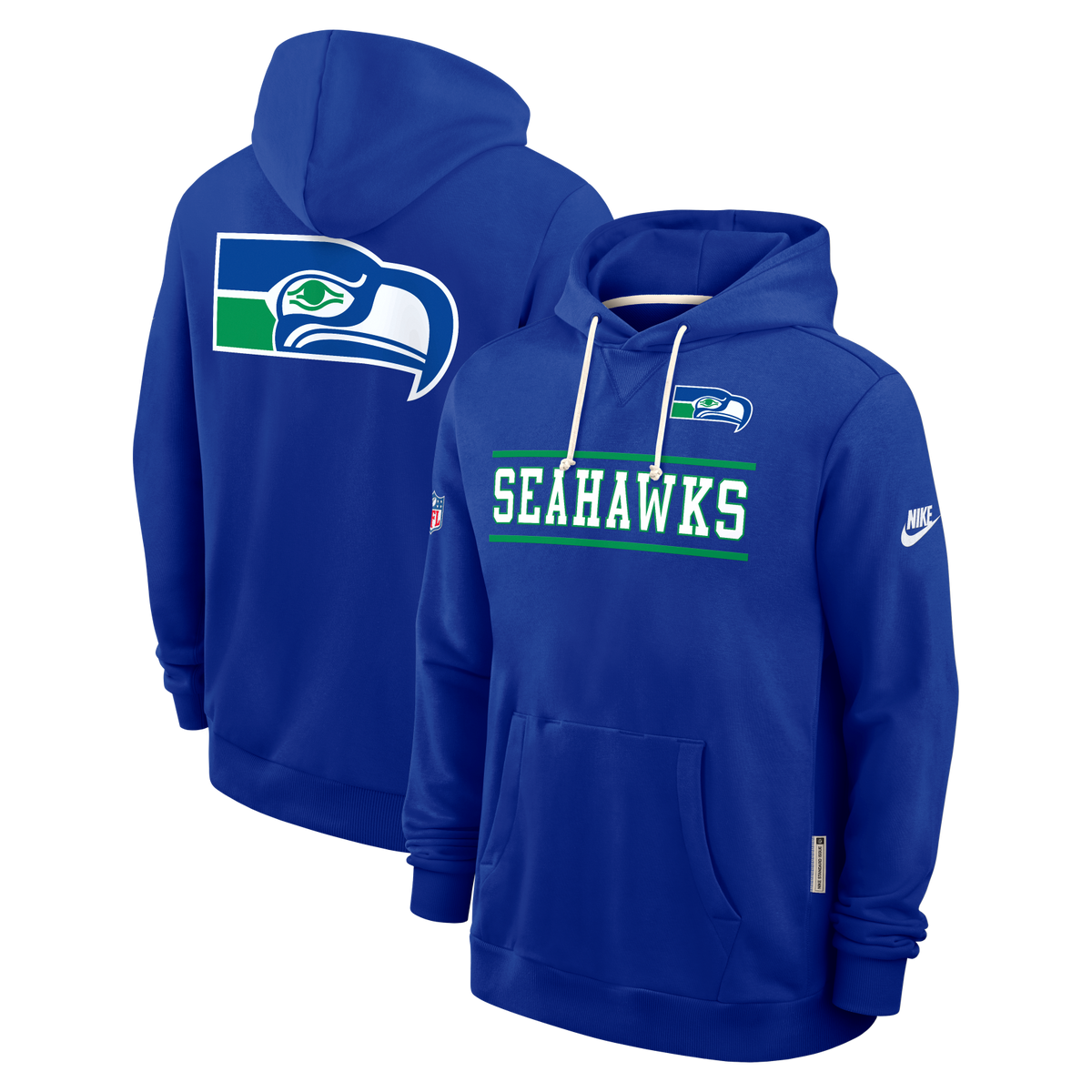 Seahawks 2026 Nike Men's Alternate Sideline DRI-Fit Hoodie Pro Football Hall of Fame