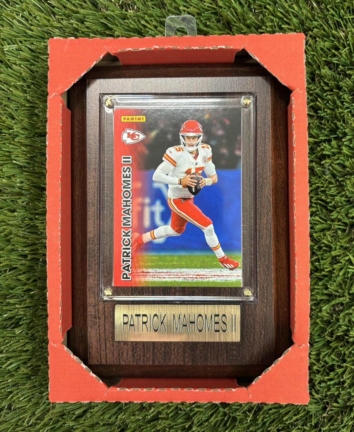 Patrick Mahomes 4x6 Plaque Pro Football Hall of Fame