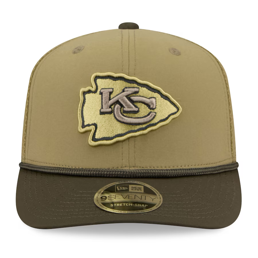 Chiefs 2025 New Era Men's 9SEVENTY Salute to Service Hat