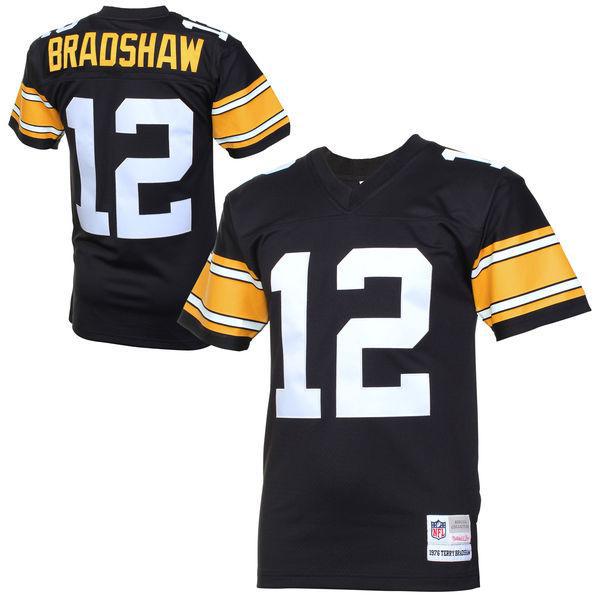 Steelers Terry Bradshaw Men's Mitchell & Ness Legacy Jersey 1976