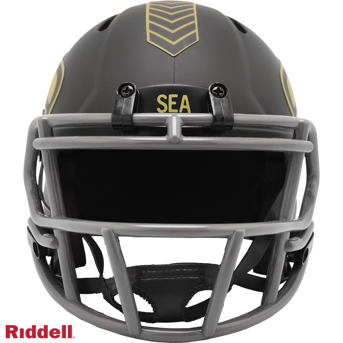 Seahawks 2025 Salute to Service Mini Helmet