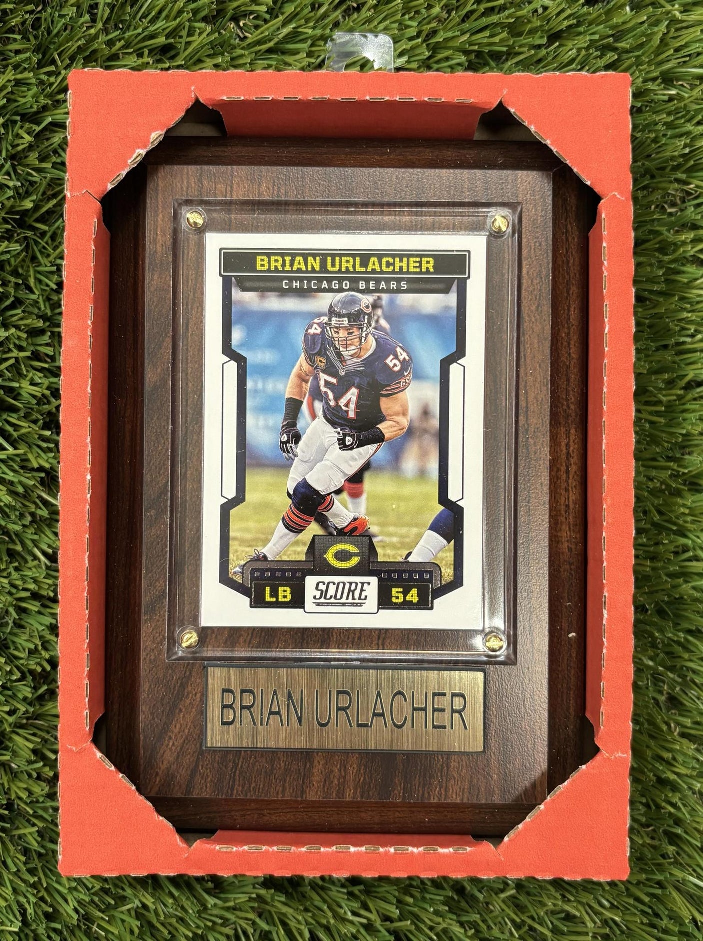 Brian Urlacher 4x6 Plaque