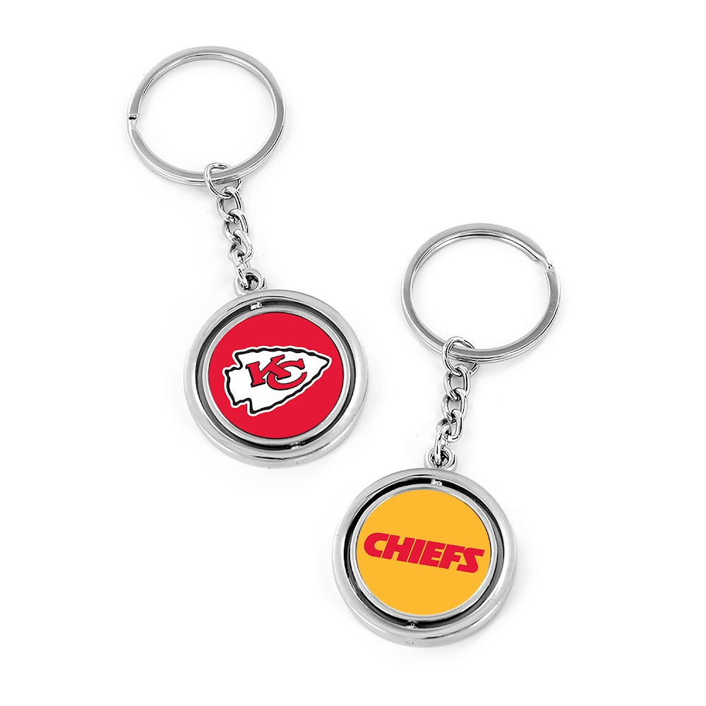 Chiefs Spinning Keychain