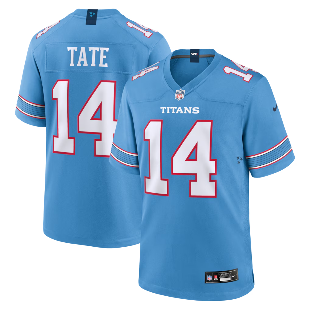 Titans Carnell Tate Nike Men's Game Jersey