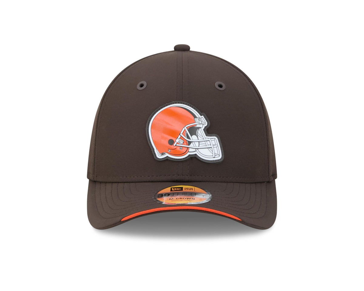 Browns 2026 New Era Men's 39THIRTY Sideline Hat Pro Football Hall of Fame