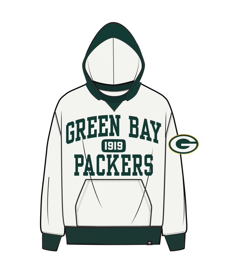 Packers 2025 '47 Brand Men's Skipper Original Hoodie