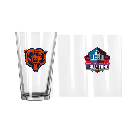 Bears Hall of Fame Pint Glass