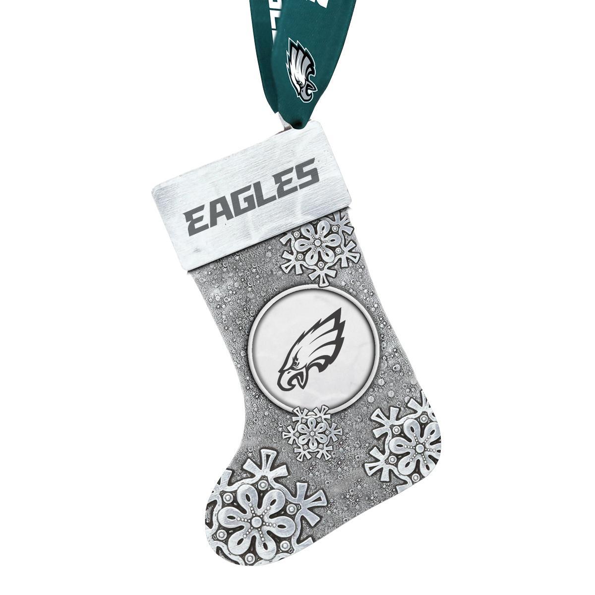 Eagles Snowflake Stocking Ornament