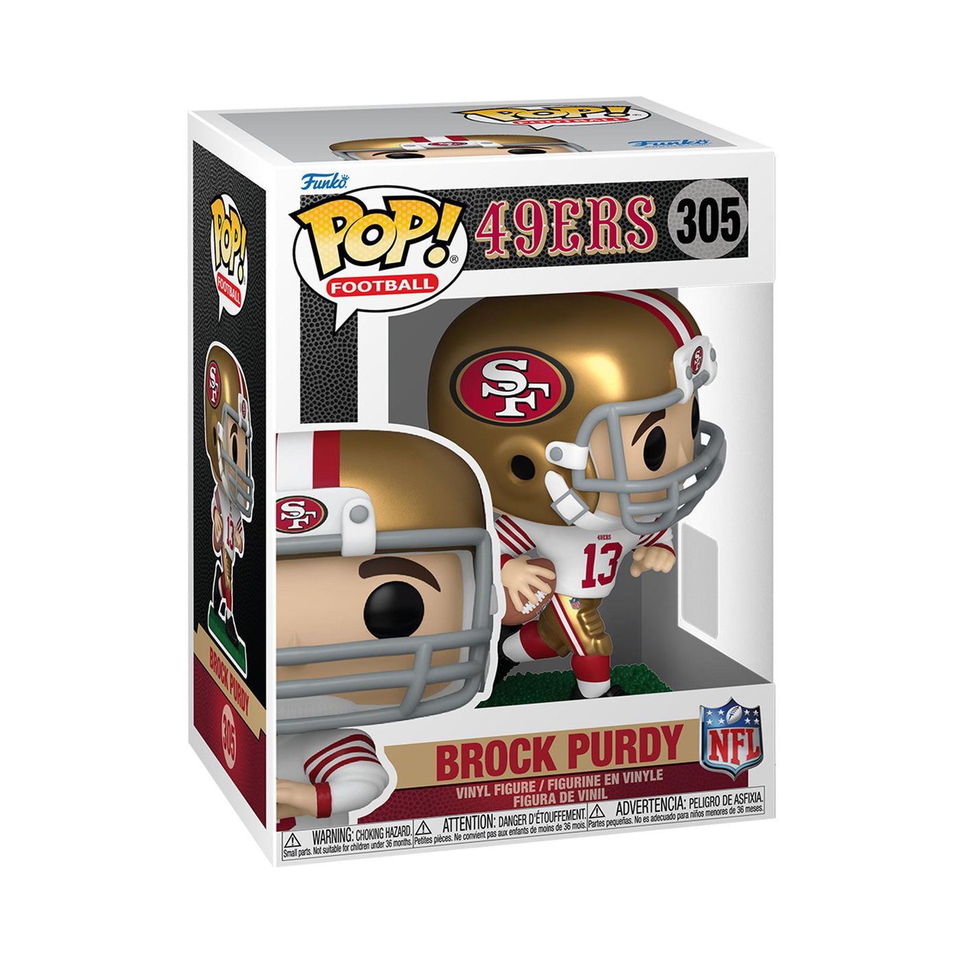 49ers Brock Purdy NFL Funko Pop! 305