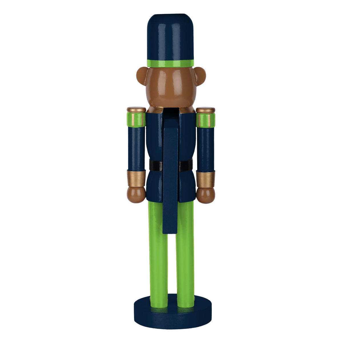 Seahawks 14 Inch Bear Nutcracker Pro Football Hall of Fame