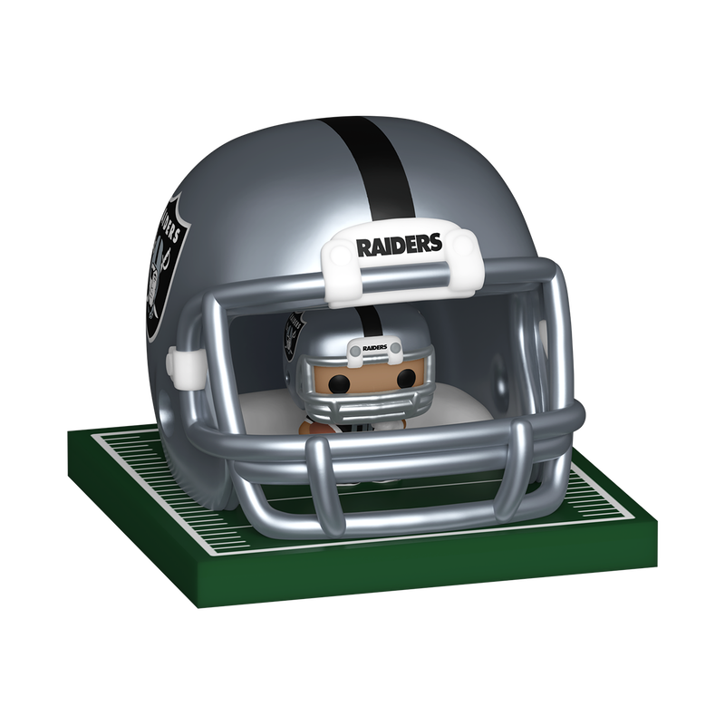 Raiders Funko Bitty POP Helmet & Player