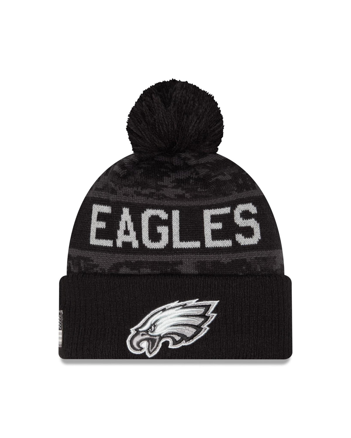 Eagles 2026 New Era Men's Salute to Service Knit Pro Football Hall of Fame