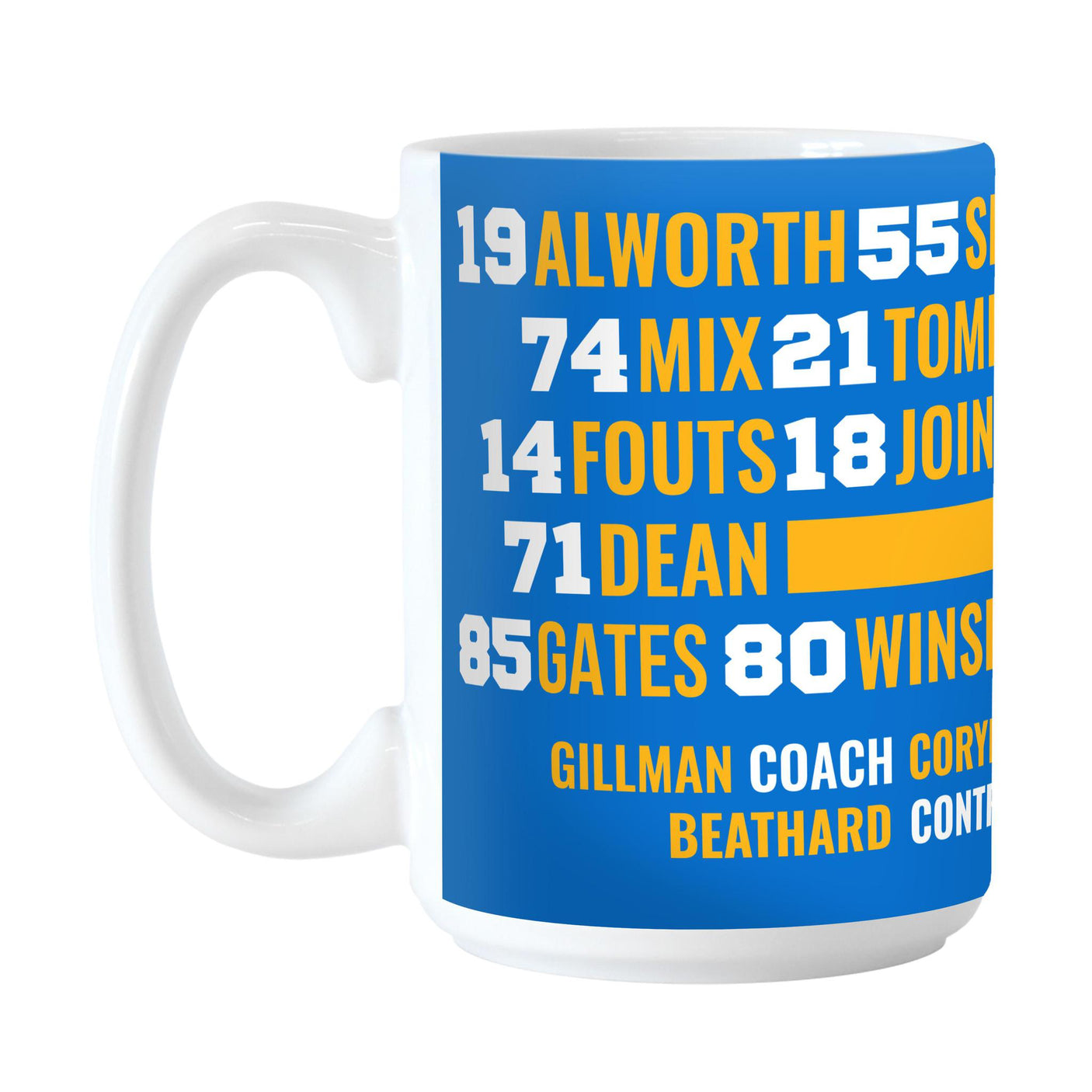 Chargers 2025 Hall of Famers Mug