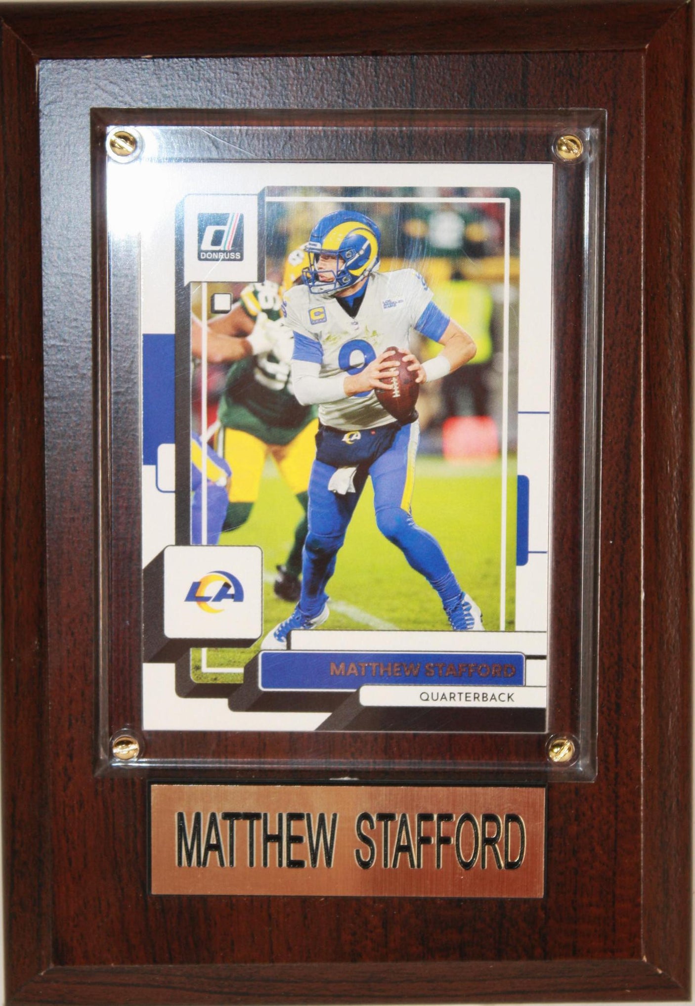 Matthew Stafford 4x6 Plaque
