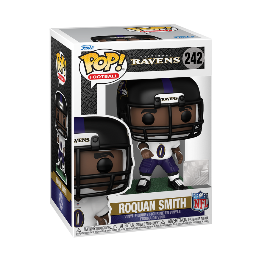 Ravens Roquan Smith NFL Funko Pop! 242 Pro Football Hall of Fame