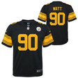 Steelers TJ Watt Youth Nike Color Rush Game Jersey